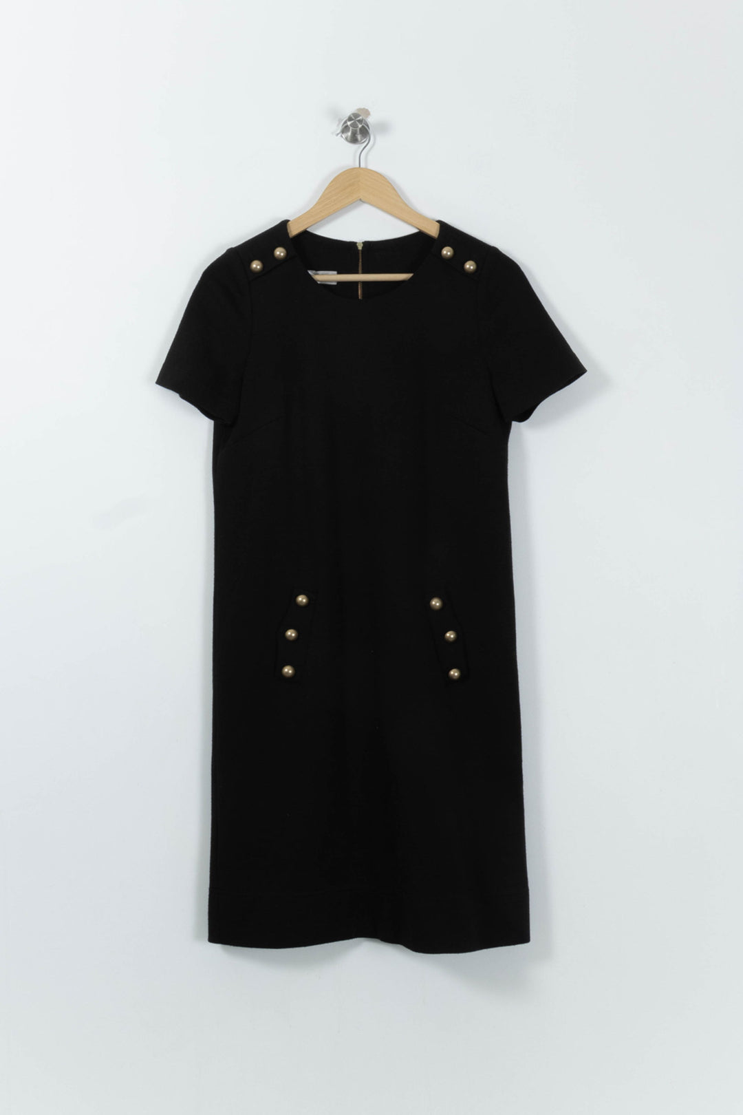 Robe Droite Noire - Taille L/40 de la marque Gerard Darel | PARAD01813 - Vendu par Paradigme - Image 2