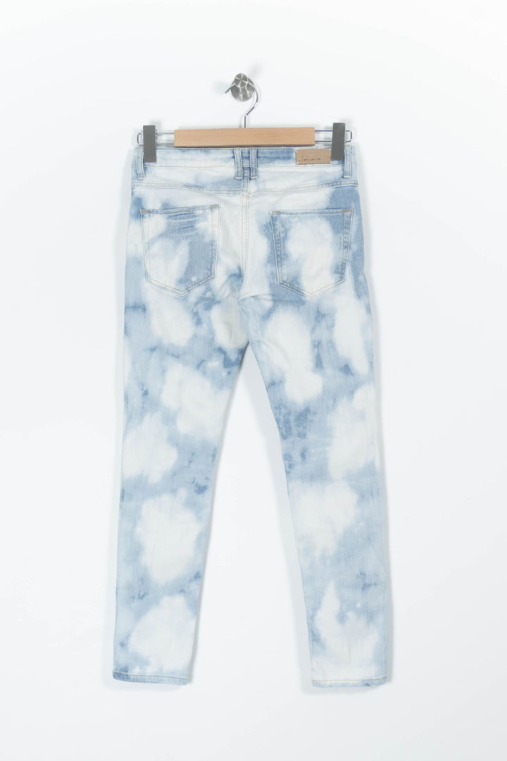Jean Bleu et Blanc - Taille XS/34 de la marque Sandro | PARAD01817 - Vendu par Paradigme - Image 4