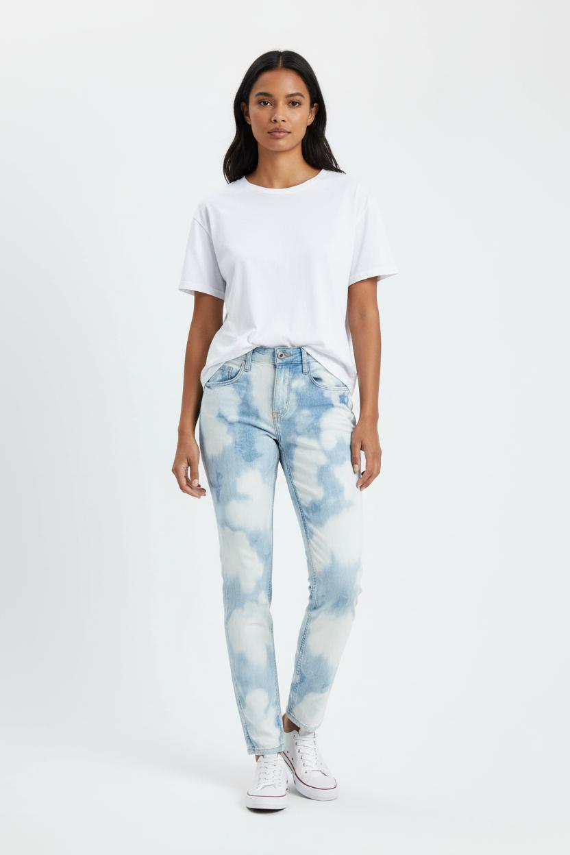 Jean Bleu et Blanc - Taille XS/34 de la marque Sandro | PARAD01817 - Vendu par Paradigme - Image 1
