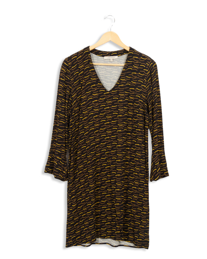 Robe noire et verte midi La Fée Maraboutée - 40
