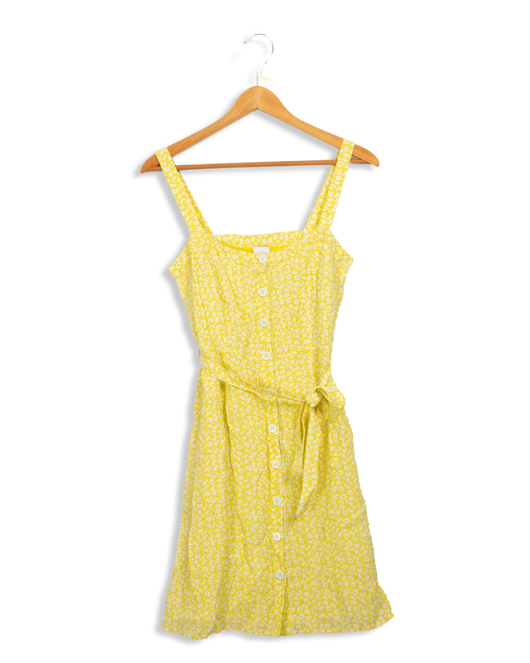 Robe jaune à motifs Petite Mendigote - S