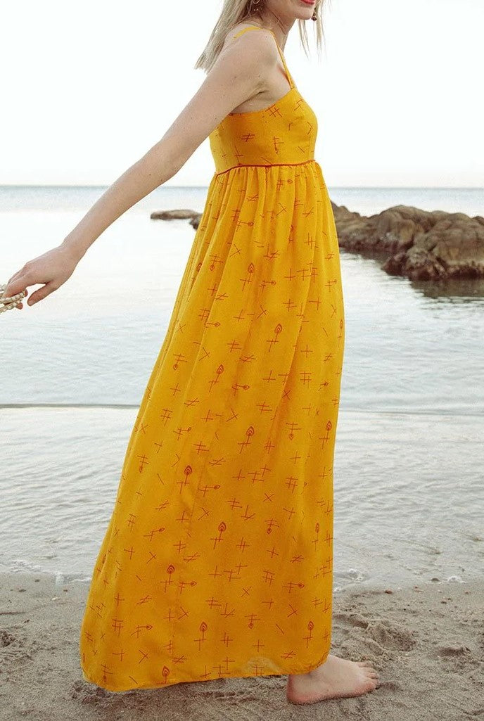 Robe longue taille empire Allumer le Feu Soi Paris - 34