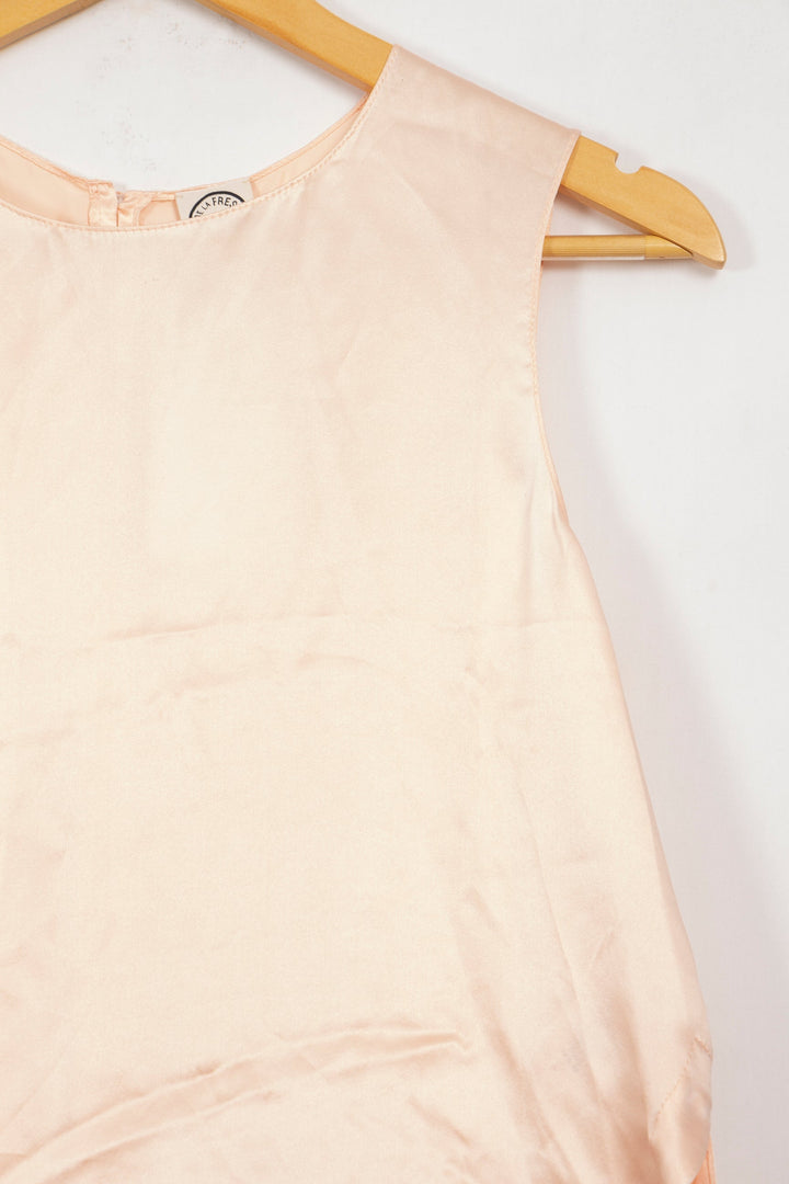 Top rose sans manches - 36