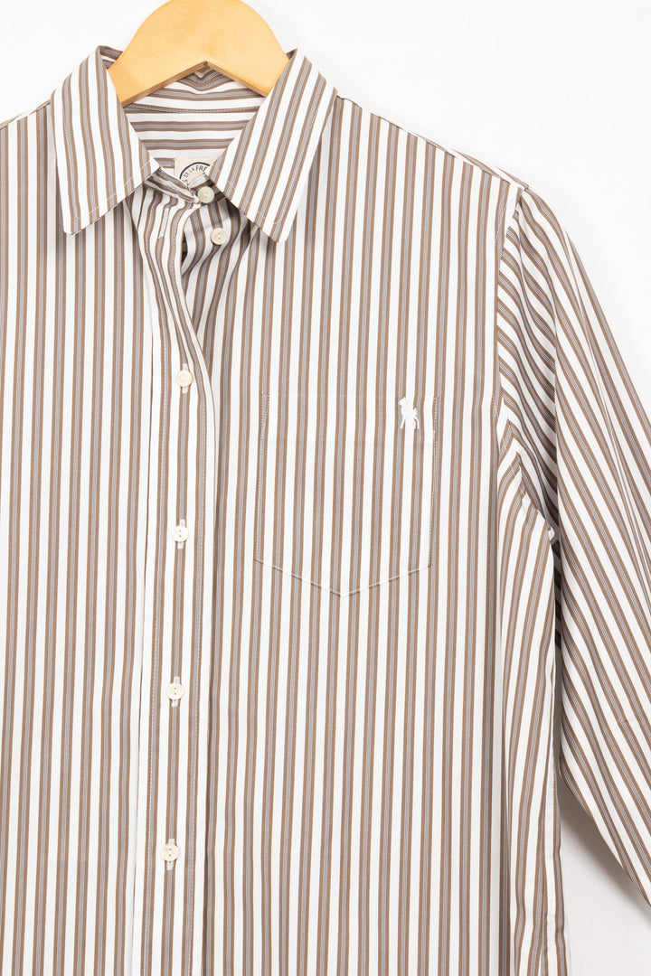 Chemise grise à rayures - 36