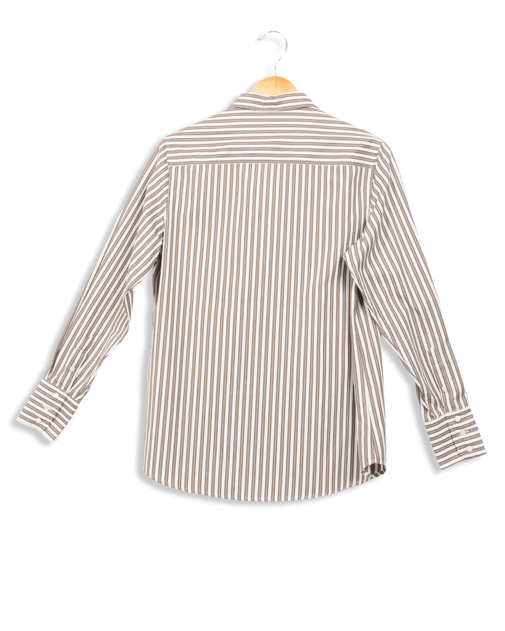 Chemise grise à rayures - 36