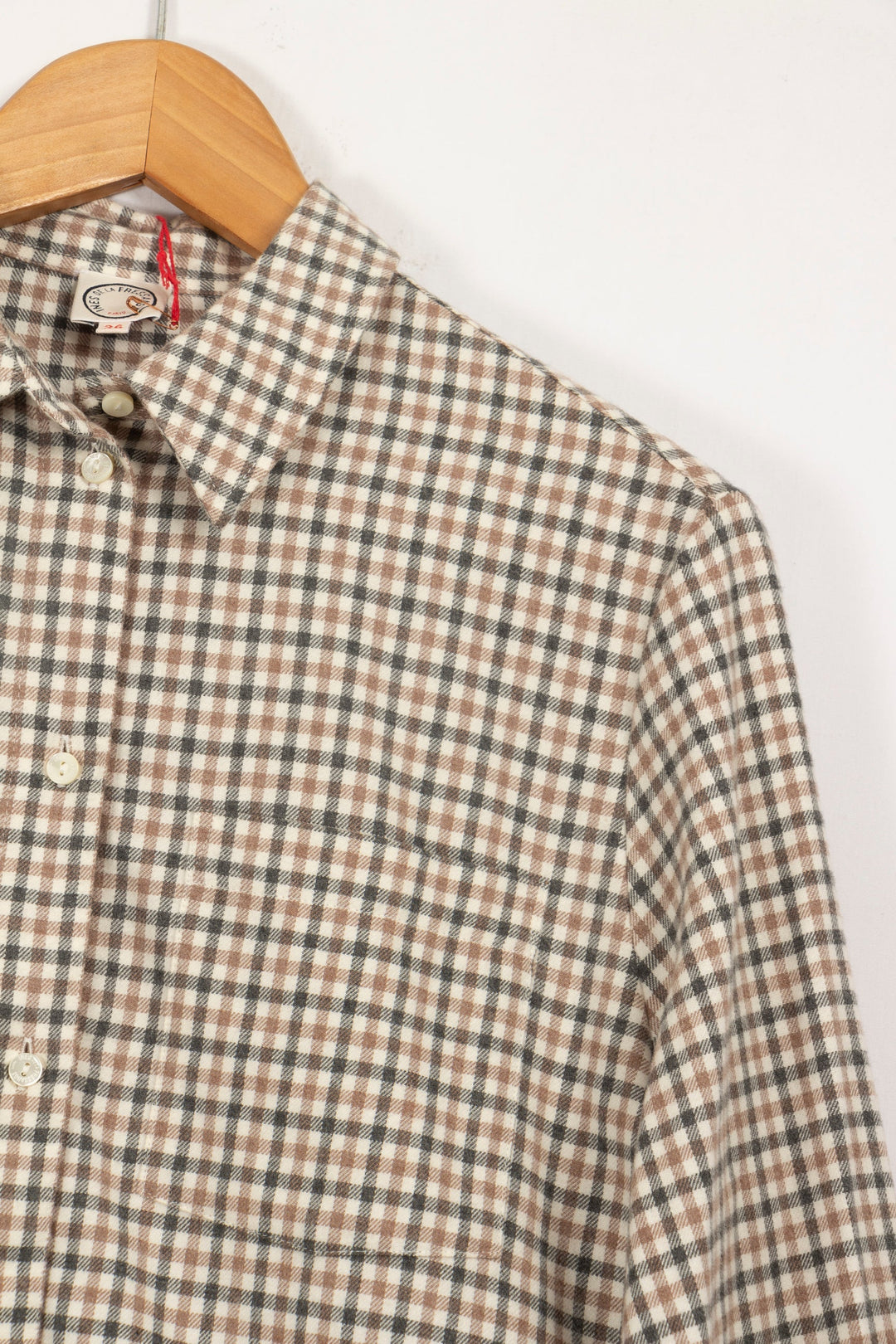 Cassia shirt flanelle vichy - 36