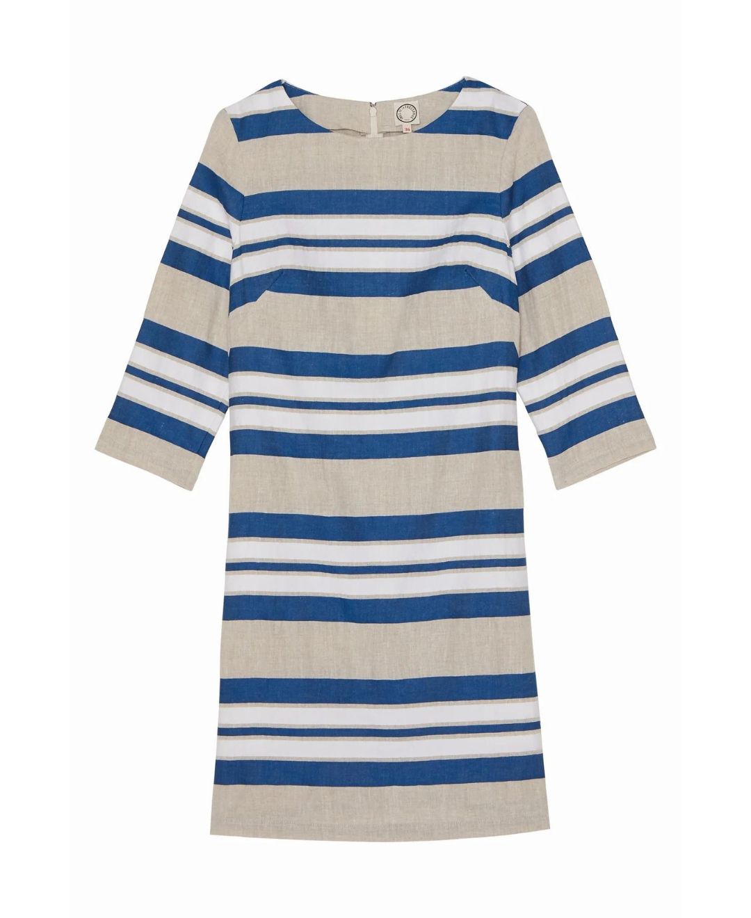 Robe Whitney à bandes bleues et blanches - 38