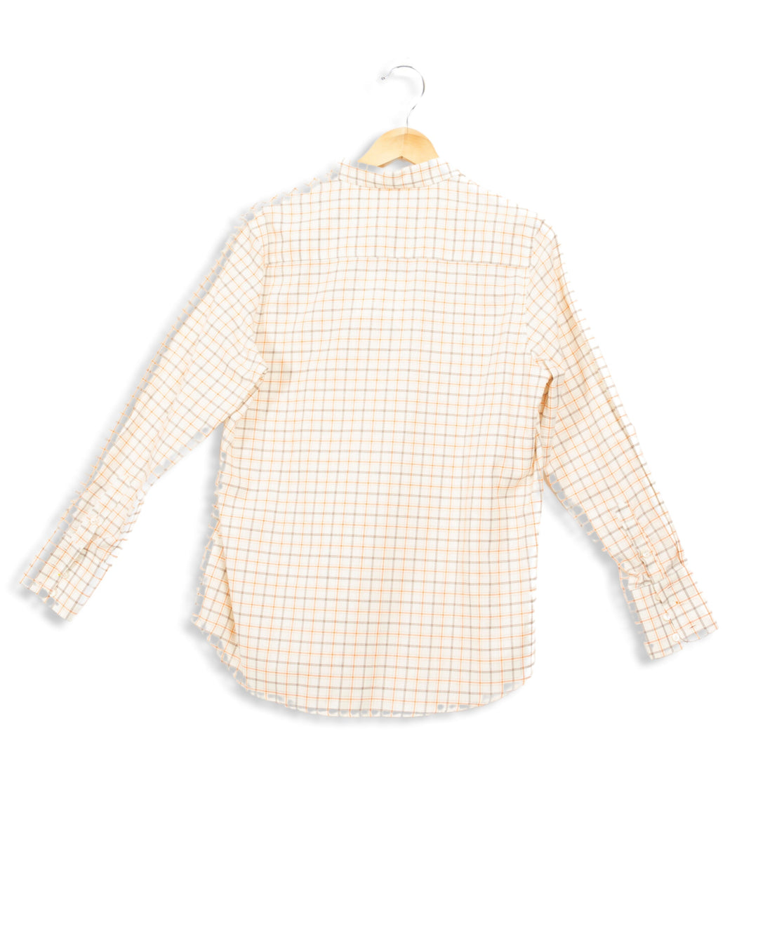 Chemise beige à carreaux - 36