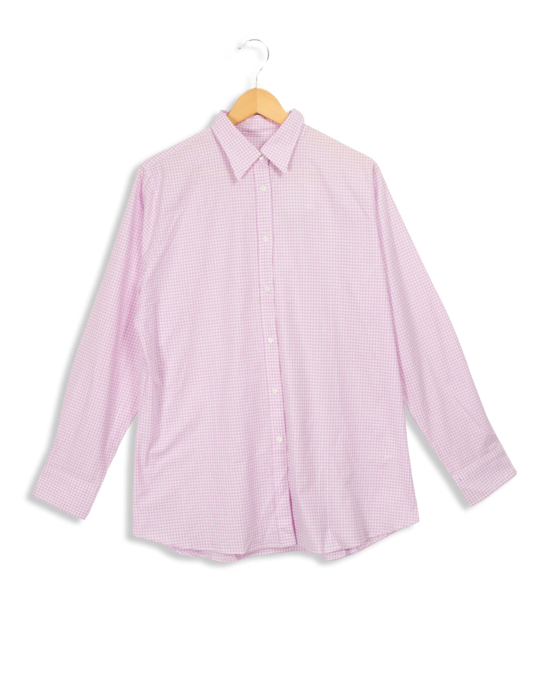 Chemise à carreaux violets - 34