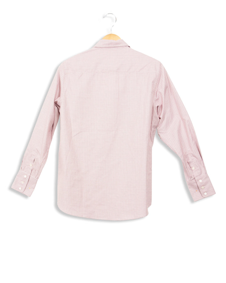 Chemise à carreaux roses - 36