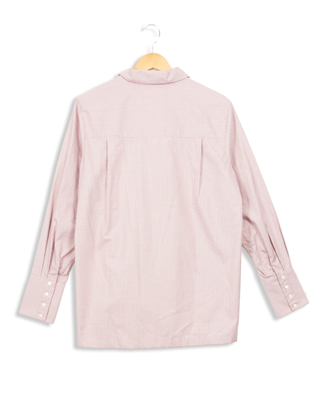 Chemise manches longues à carreaux roses - 36