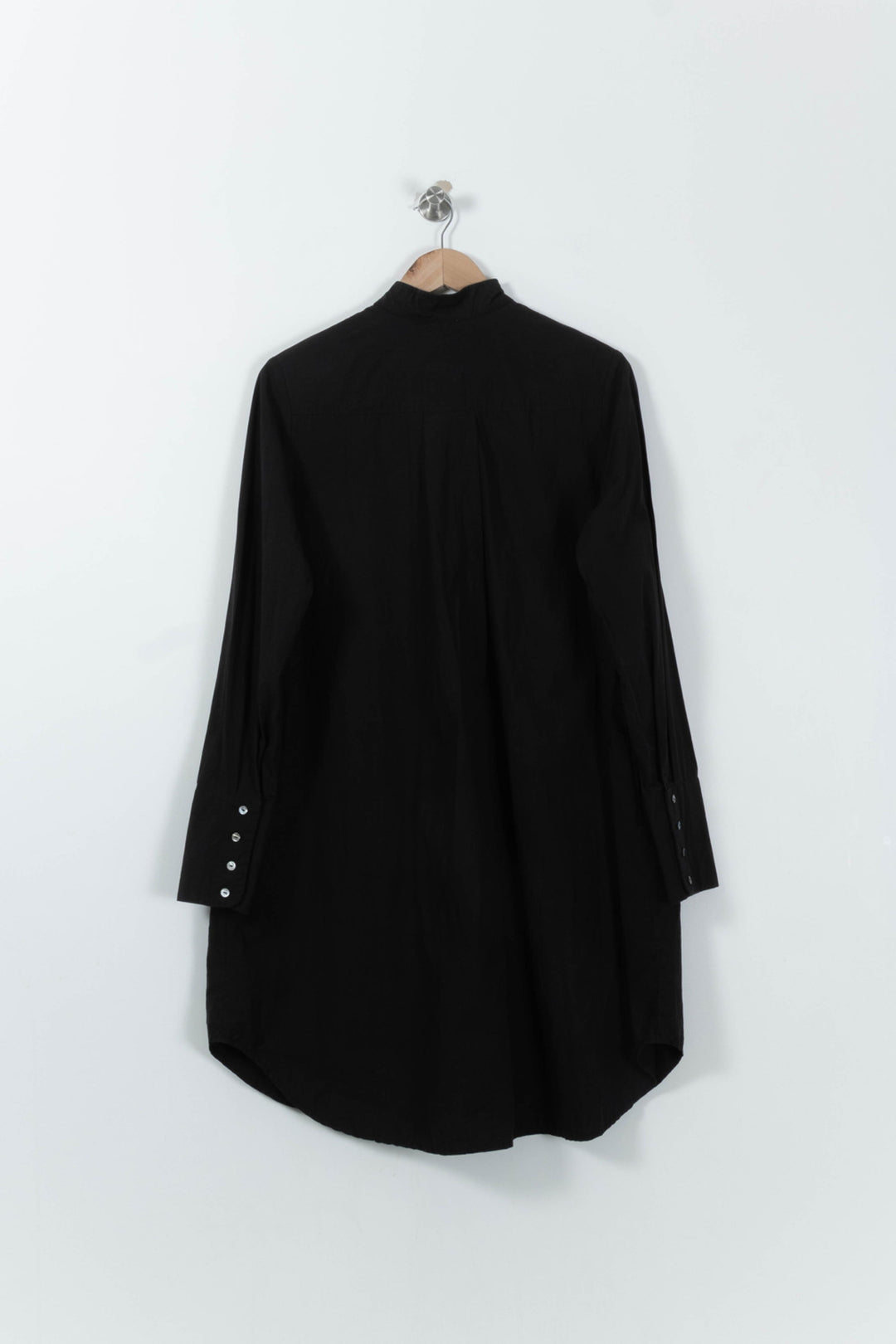 Robe Chemise Noire - Taille S/36 de la marque Ines de la Fressange Paris | PARAD02478 - Vendu par Paradigme - Image 4