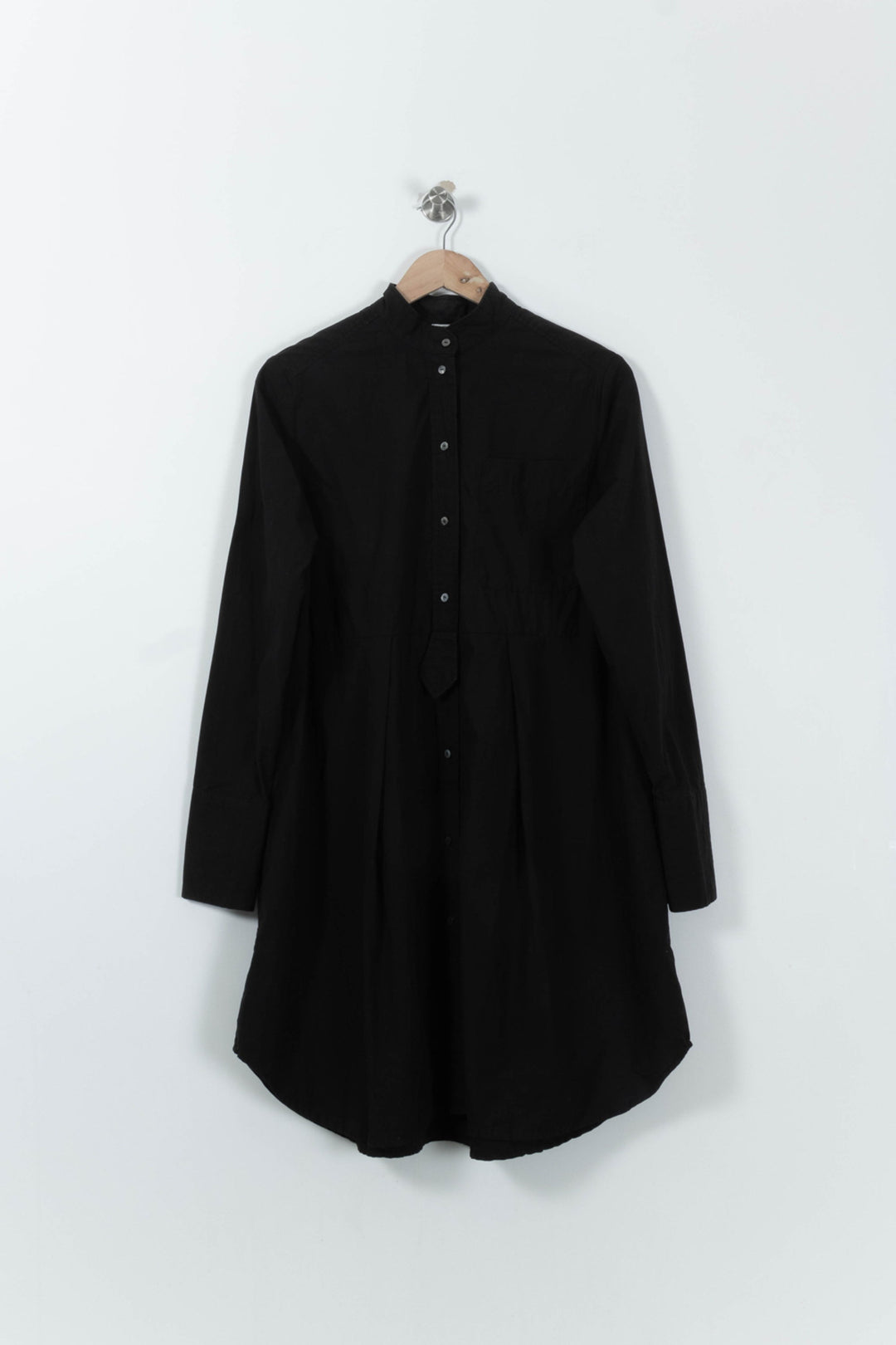 Robe Chemise Noire - Taille S/36 de la marque Ines de la Fressange Paris | PARAD02478 - Vendu par Paradigme - Image 2