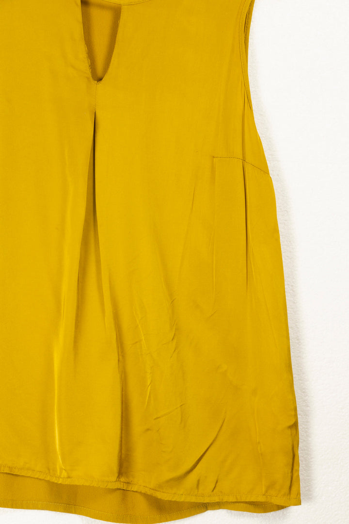 Top jaune