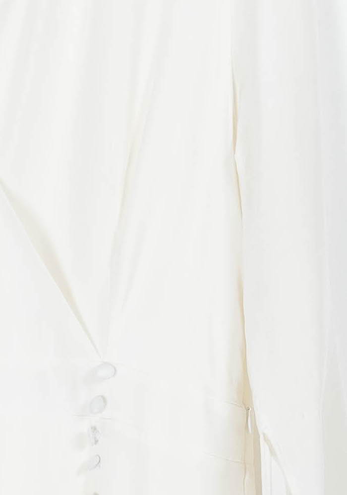 Robe Longue Beige - Taille XXL/44 de la marque Maison Lemoine | PARAD02599 - Vendu par Paradigme - Image 3