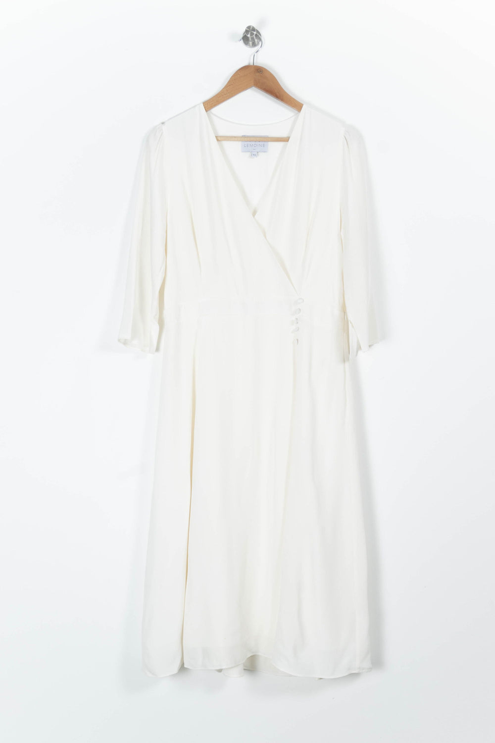 Robe Longue Beige - Taille XXL/44 de la marque Maison Lemoine | PARAD02599 - Vendu par Paradigme - Image 2