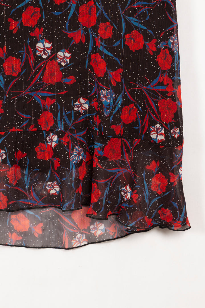Robe midi à fleurs - 40