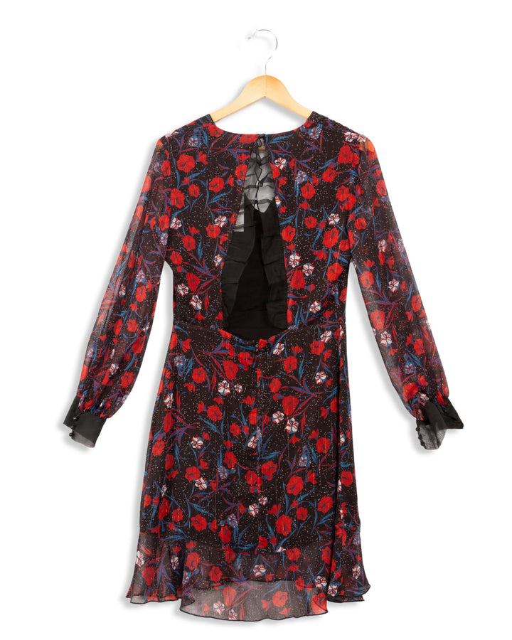 Robe midi à fleurs - 40