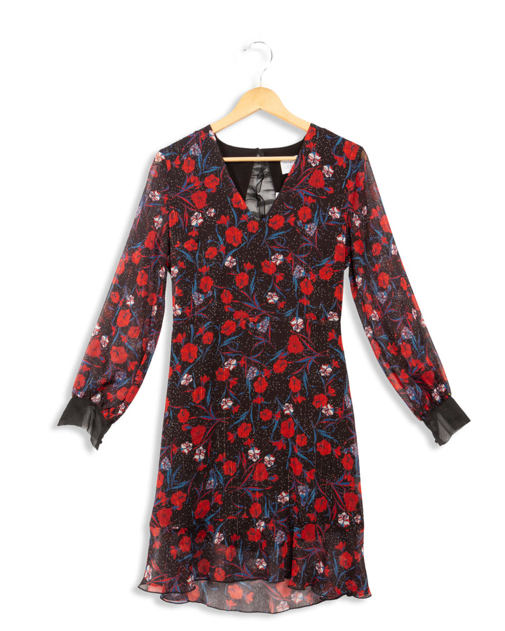 Robe midi à fleurs - 40