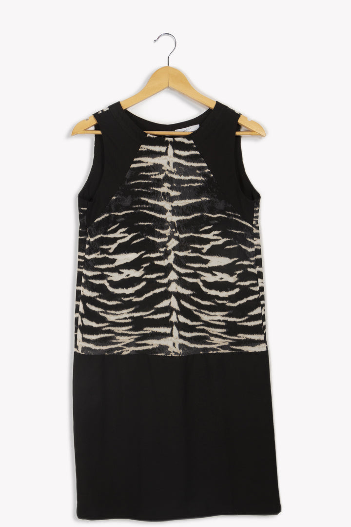 Robe sans manches à motif zèbre - Taille 38