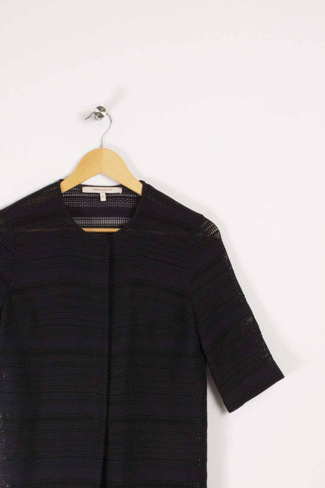 Veste longue noire - 36