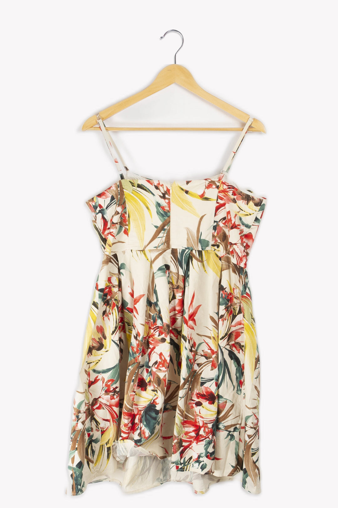 Robe fleurie multicolore - 42