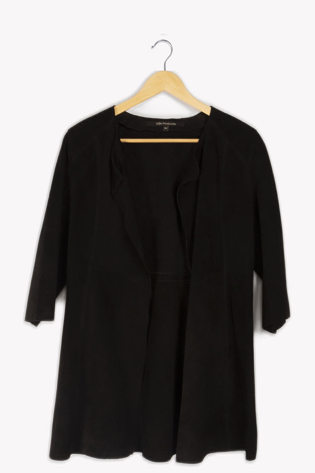Veste longue noire - 36