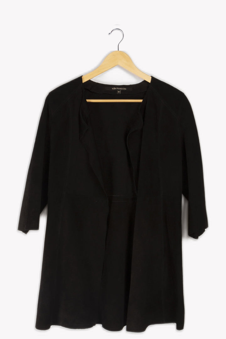 Veste longue noire - 36