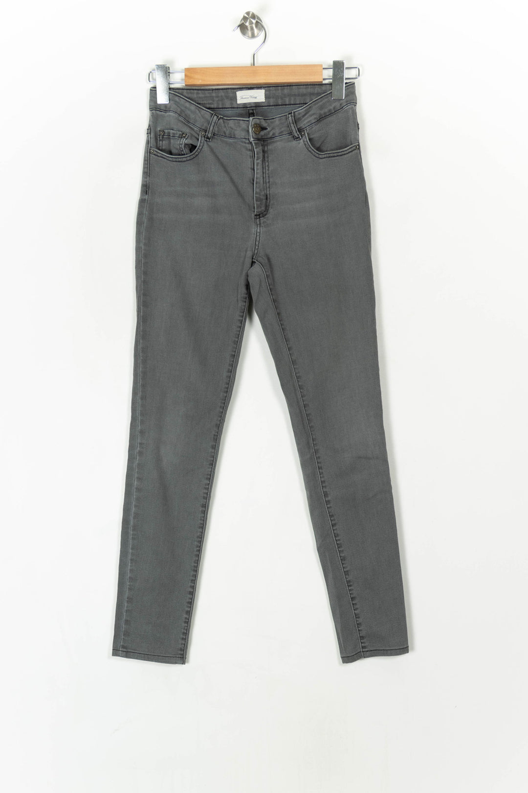 Jean Gris - Taille S/36 de la marque American Vintage | PARAD100002 - Vendu par Paradigme - Image 2