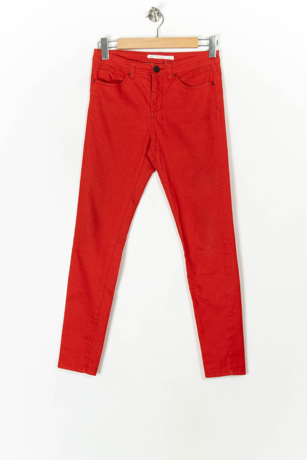 Jean Rouge - Taille M/38 de la marque Sud express | PARAD100005 - Vendu par Paradigme - Image 2