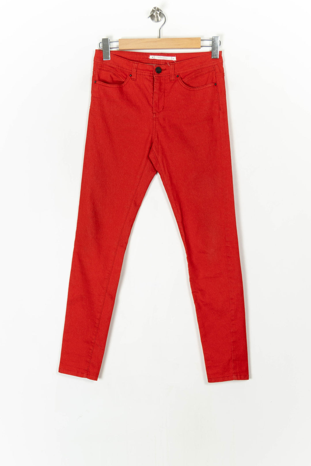 Jean Rouge - Taille M/38 de la marque Sud express | PARAD100005 - Vendu par Paradigme - Image 2
