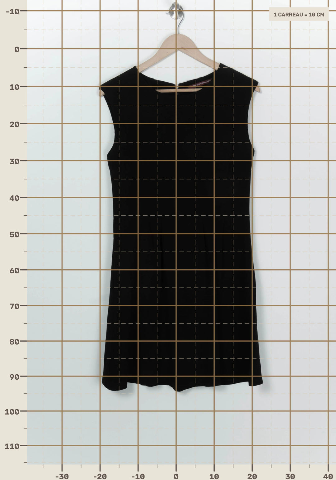 Robe Midi Noire - Taille M/38 de la marque Comptoir des Cotonniers | PARAD100010 - Vendu par Paradigme - Image 4