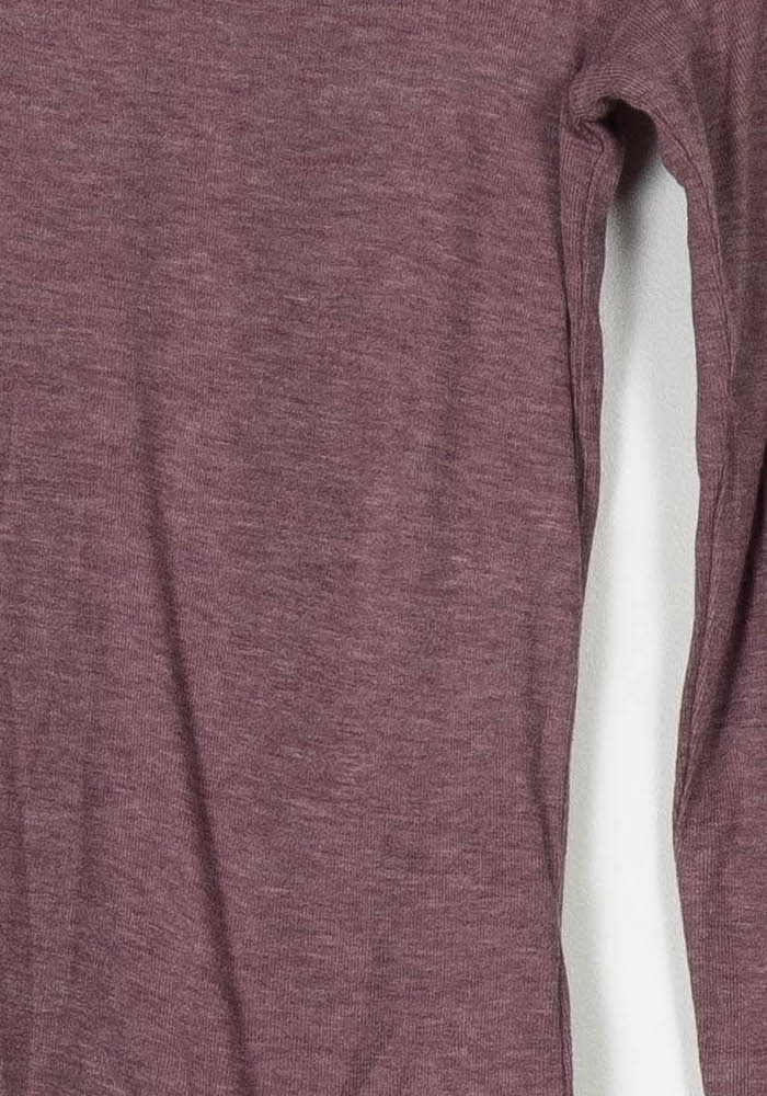 Tee-shirt à manches longues Violet - Taille S/36 de la marque Maison 123 | PARAD100019 - Vendu par Paradigme - Image 3