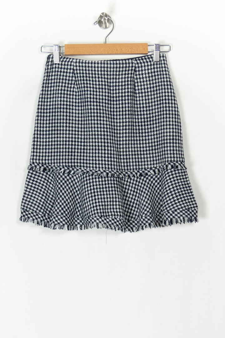 Jupe Bleue et Blanche - Taille XS/34 de la marque Kookai | PARAD100030 - Vendu par Paradigme - Image 5