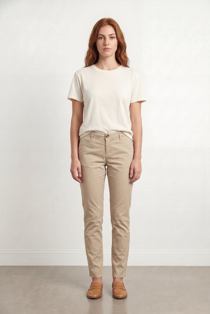 Pantalon chino Beige - Taille M/38 de la marque Labdip | PARAD100033 - Vendu par Paradigme - Image 1