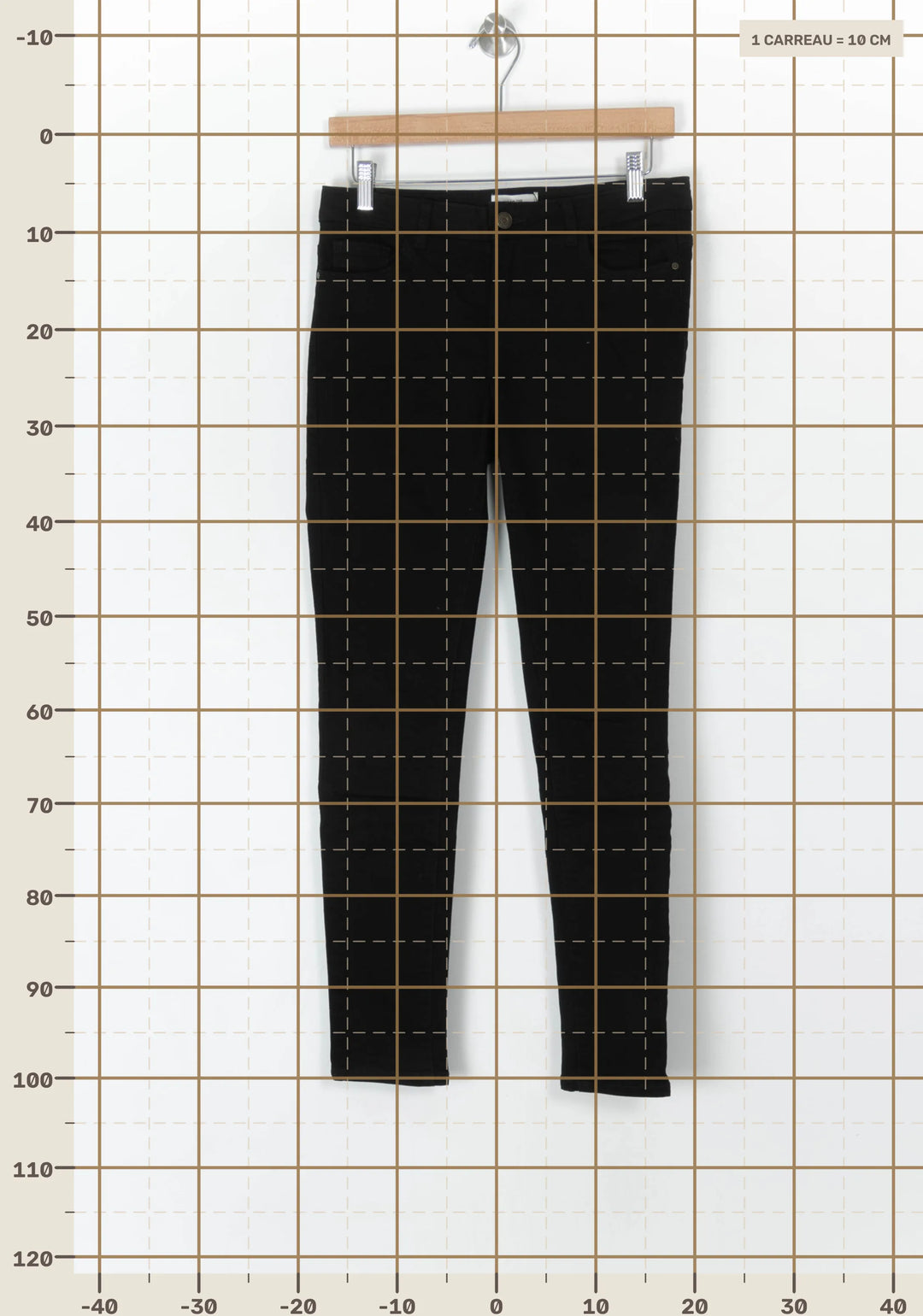 Jean Noir - Taille M/38 de la marque Labdip | PARAD100034 - Vendu par Paradigme - Image 4