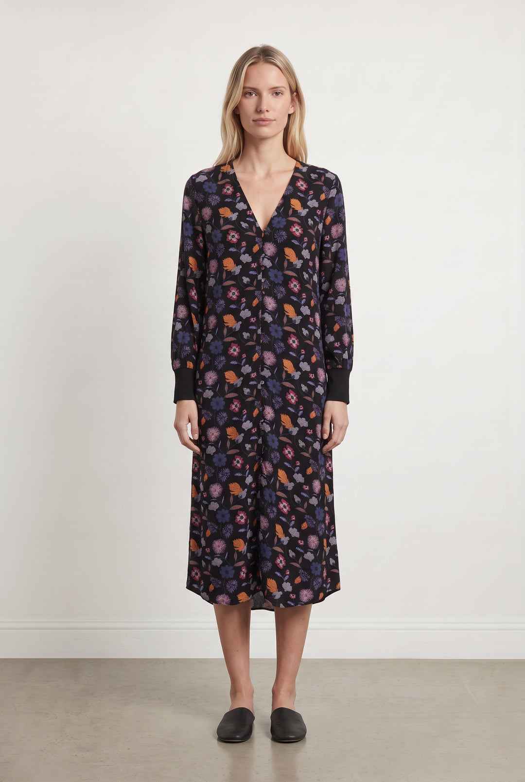 Robe Longue Noire - Taille S/36 de la marque ba&amp;sh | PARAD100040 - Vendu par Paradigme - Image 1