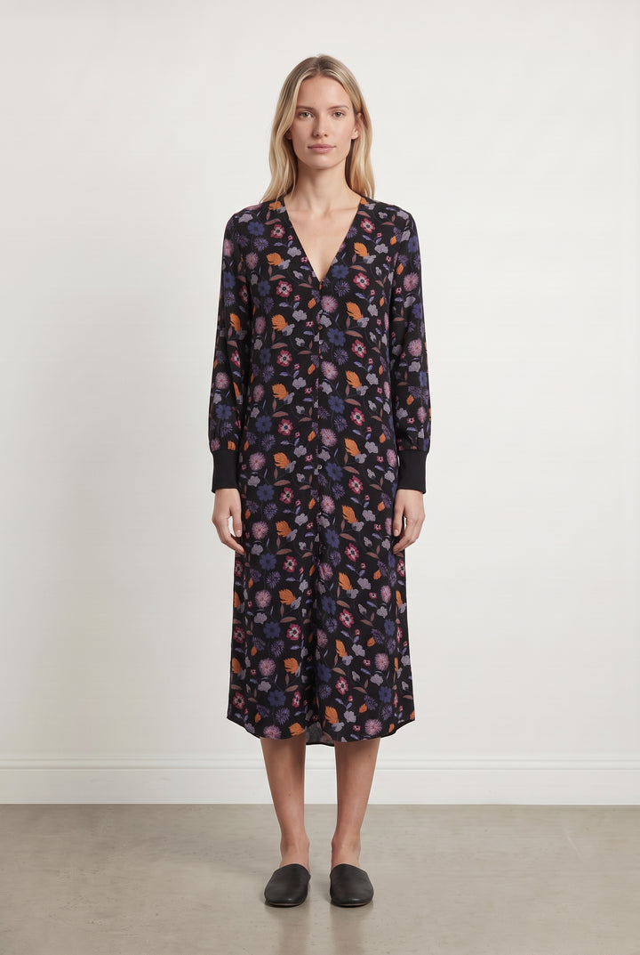 Robe Longue Noire - Taille S/36 de la marque ba&amp;sh | PARAD100040 - Vendu par Paradigme - Image 1