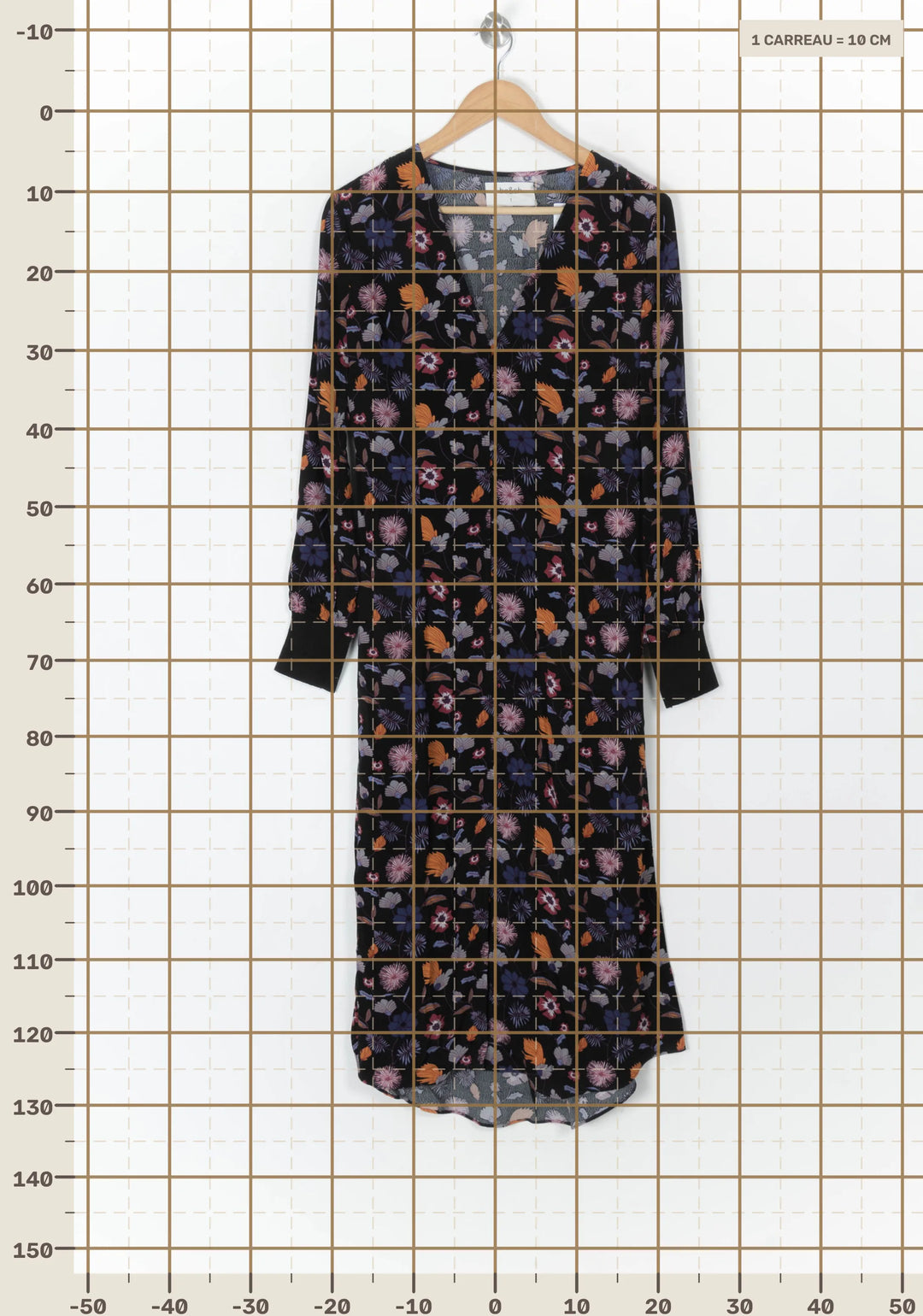 Robe Longue Noire - Taille S/36 de la marque ba&amp;sh | PARAD100040 - Vendu par Paradigme - Image 4