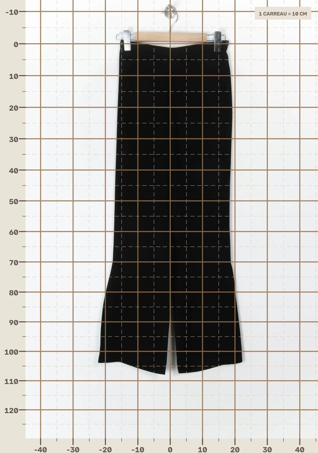 Pantalon Large Noir - Taille L/40 de la marque Gerard Darel | PARAD100044 - Vendu par Paradigme - Image 4