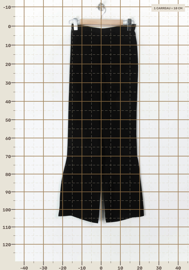 Pantalon Large Noir - Taille L/40 de la marque Gerard Darel | PARAD100044 - Vendu par Paradigme - Image 4