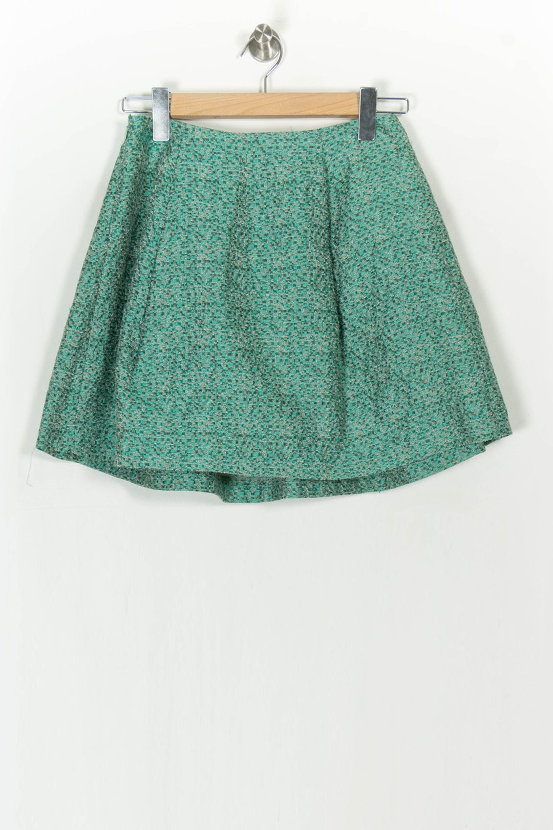 Jupe courte verte - Taille S/36 de la marque Tara Jarmon | PARAD100045 - Vendu par Paradigme - Image 5