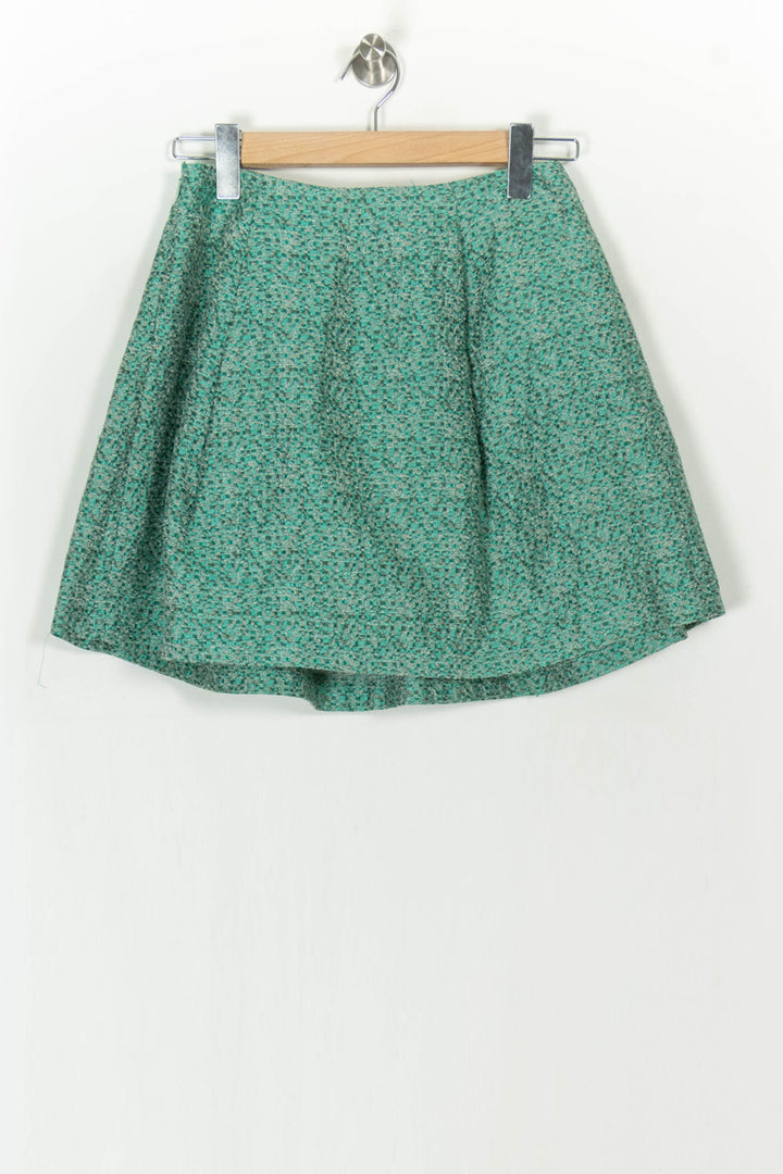 Jupe courte verte - Taille S/36 de la marque Tara Jarmon | PARAD100045 - Vendu par Paradigme - Image 5