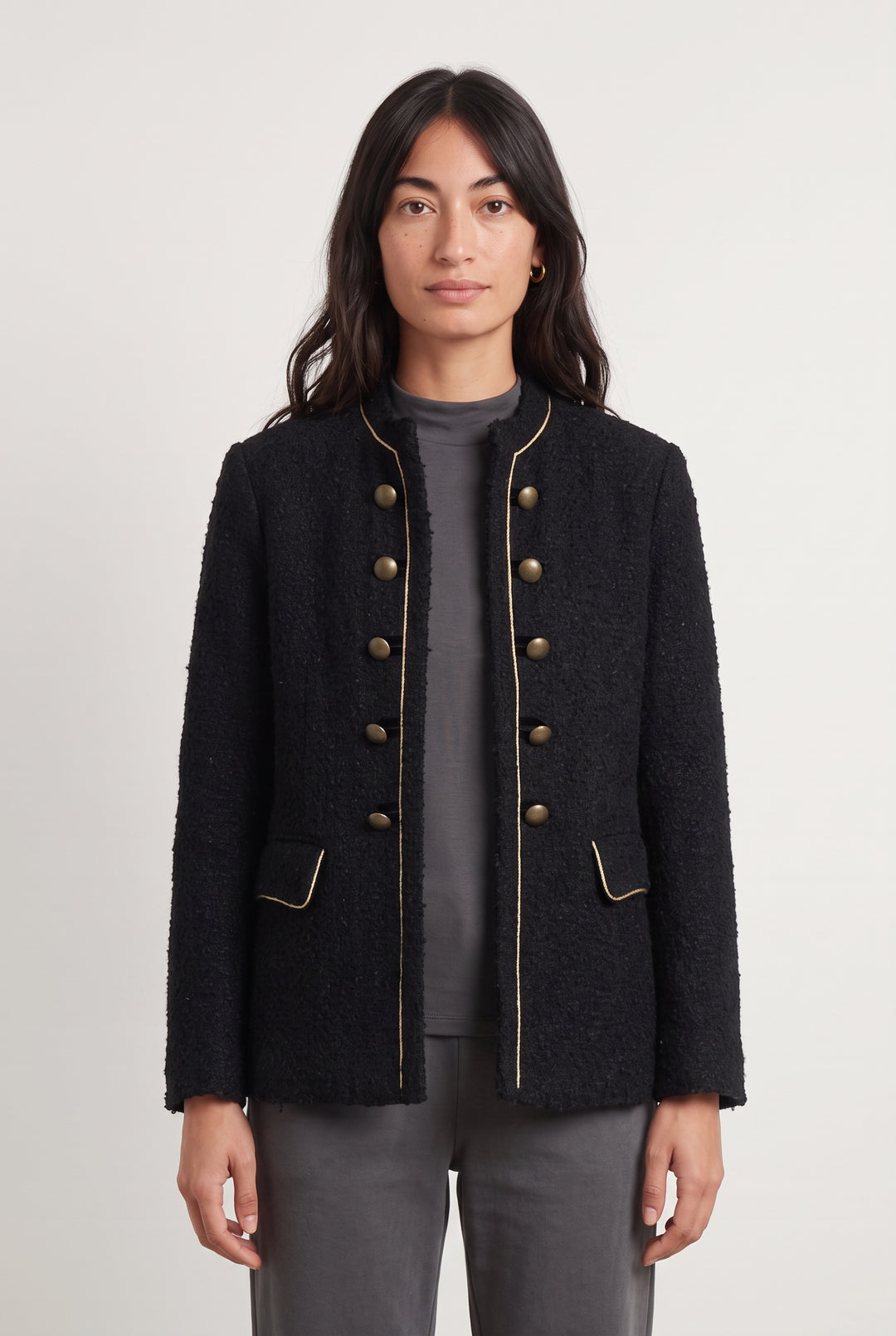 Manteau Noir - Taille S/36 de la marque Gerard Darel | PARAD100046 - Vendu par Paradigme - Image 1