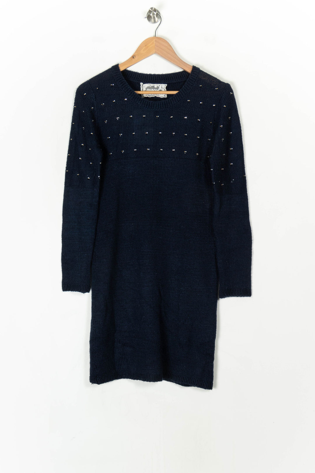 Robe Pull Bleu Marine - Taille M/38 de la marque Suncoo | PARAD100050 - Vendu par Paradigme - Image 2