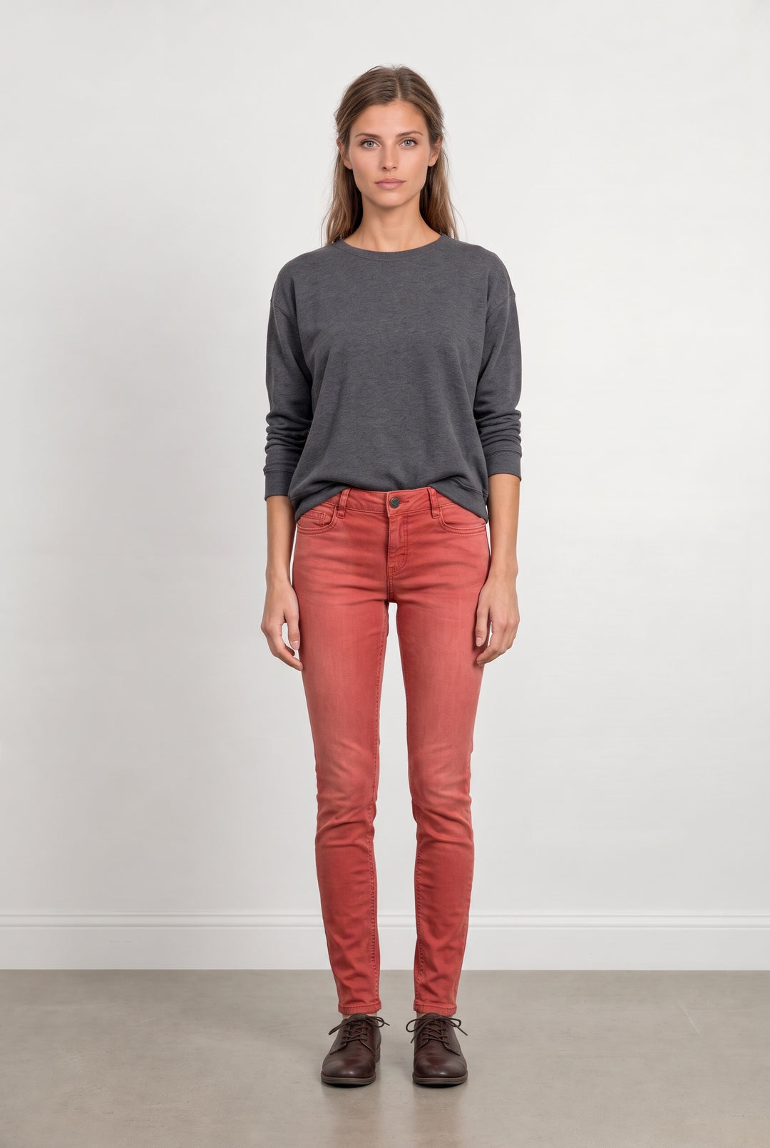 Jean Rouge - Taille S/36 de la marque Maje | PARAD100056 - Vendu par Paradigme - Image 1