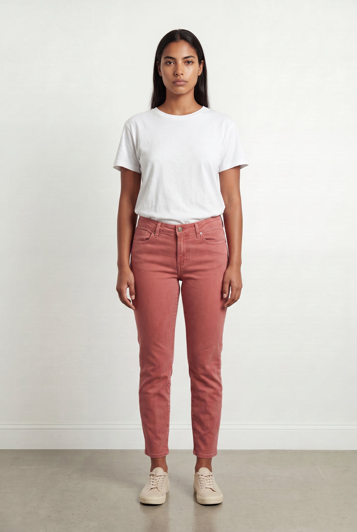 Jean Rose - Taille L/40 de la marque Sud express | PARAD100067 - Vendu par Paradigme - Image 1