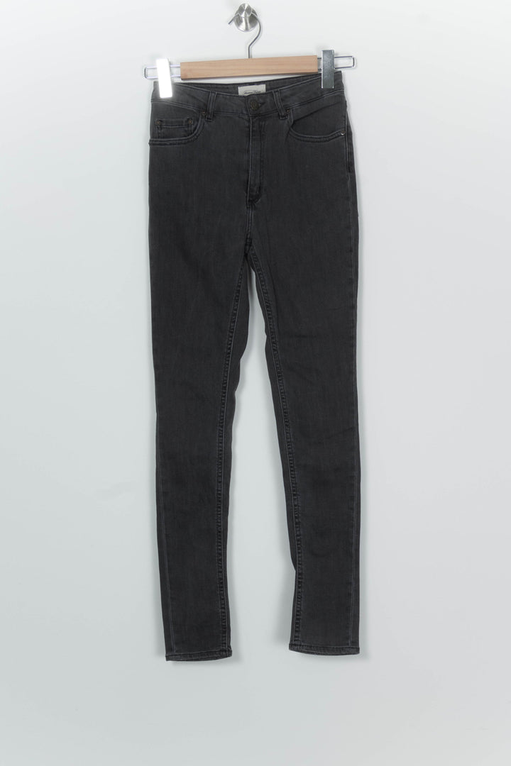 Jean Gris Foncé - Taille XS/34 de la marque American Vintage | PARAD100069 - Vendu par Paradigme - Image 2