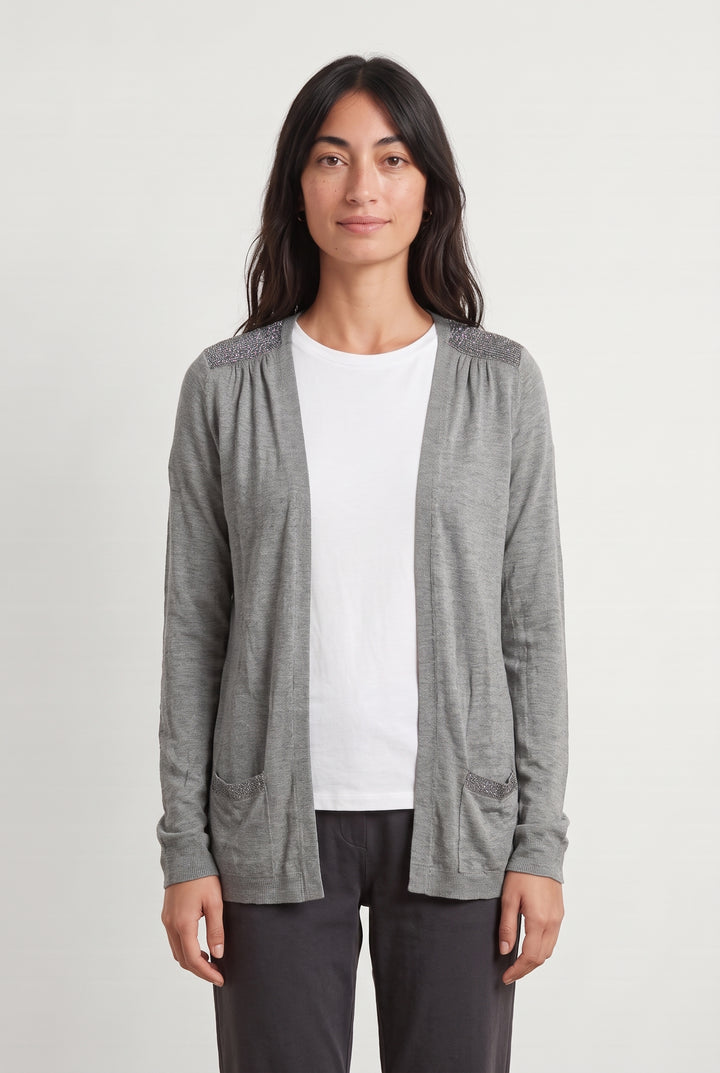 Cardigan Gris - Taille M/38 de la marque Gerard Darel | PARAD100074 - Vendu par Paradigme - Image 1