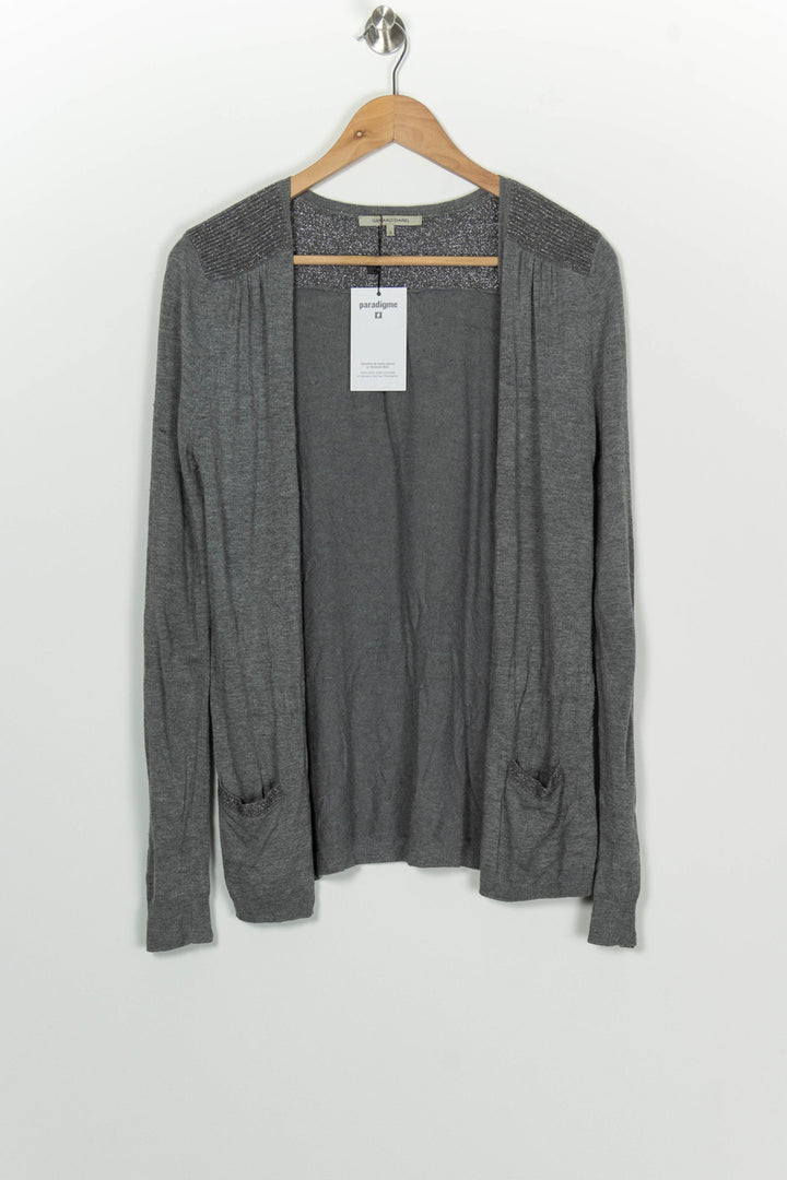 Cardigan Gris - Taille M/38 de la marque Gerard Darel | PARAD100074 - Vendu par Paradigme - Image 2